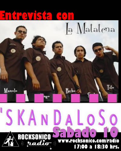 Entrevista en SKANDALOSO